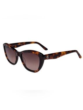 NEW Carolina Lemke Orchid Demi Brown Cat Eye Sunglasses Classic CL9045 Boho